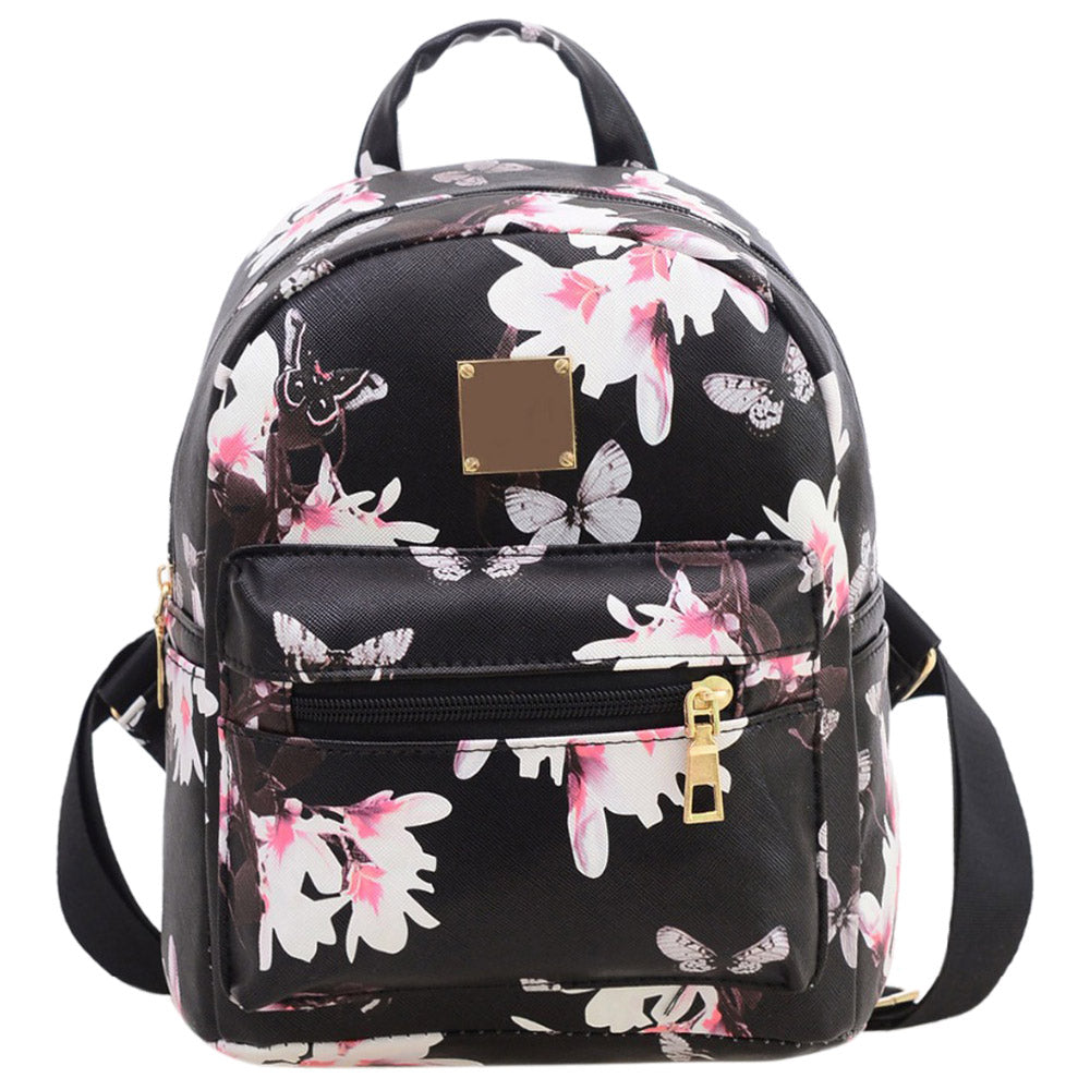 Fashion Floral Printing Backpack