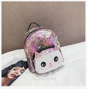 Holographic Sequin Kid's Backpack